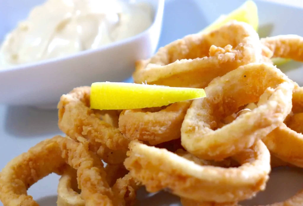 Crispy Squid – Fish & chips