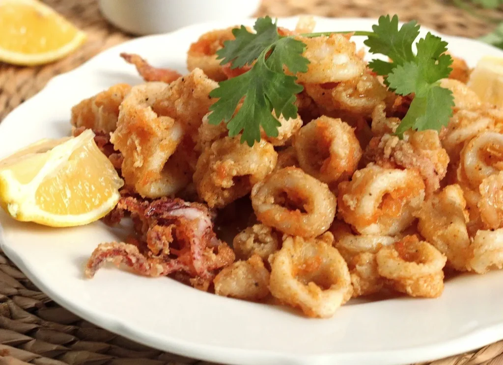 Crispy Squid – Fish & chips