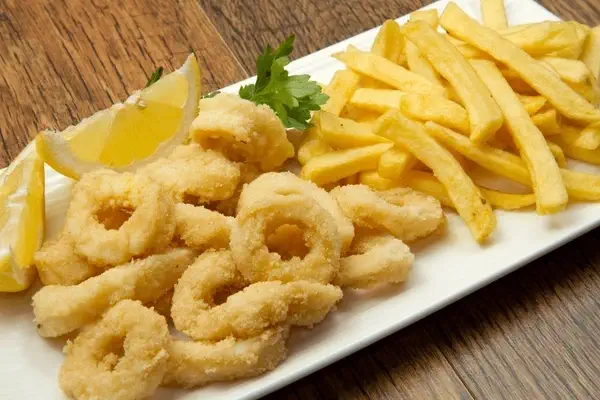 Crispy Squid – Fish & chips